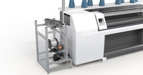 Yarn unwinder - MTD - Vandewiele - drive / radial