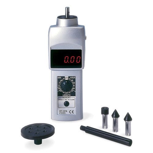 Contact tachometer - 1810 series - Vandewiele - optical / non-contact / handheld