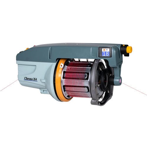 Electromechanical feeder - IRO Chrono X4 - Vandewiele - pneumatic / mechanical / fabric