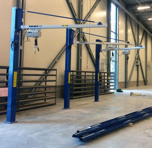Pillar jib crane - TAWI - 360° / lifting