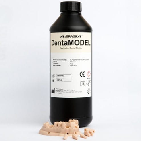 Polymer 3D printing resin - DentaMODEL - ASIGA - dental