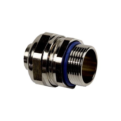 Hydraulic fitting - SILVYN® COMPACT PG series - U.I. Lapp GmbH - screw-in / nickel-plated brass / IP67