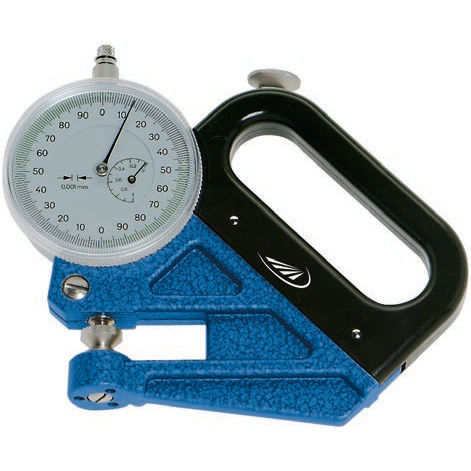 Metal foil thickness gauge - 0720 103 - HELIOS-PREISSER - portable / dial