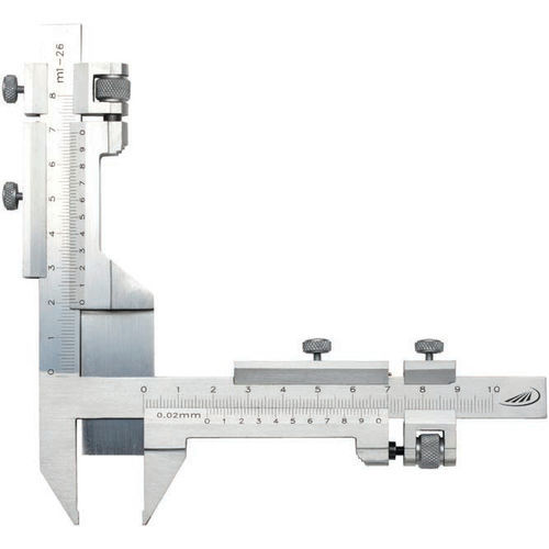 Gear tooth measurement caliper - 0268 - HELIOS-PREISSER - stainless steel / fine adjustment