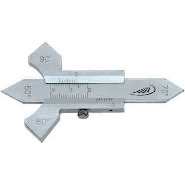 Welding gauge - 0595 101 - HELIOS-PREISSER - angle / hand-held / stainless steel
