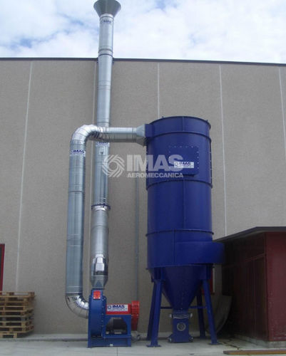 Dust collector with cylindrical sleeves - CFJET - IMAS AEROMECCANICA SRL - pneumatic backblowing / explosion-proof / vacuum