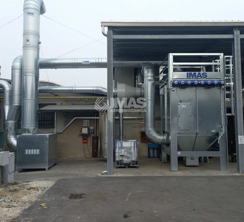 Cartridge dust collector - DT - IMAS AEROMECCANICA SRL - pulse-jet backflow / for wood dust / ATEX