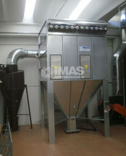 Cartridge dust collector - M series - IMAS AEROMECCANICA SRL - pulse-jet backflow / modular / ATEX