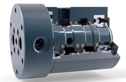 Air rotary union - RU012 - Rotary Systems, Inc. - for vacuum / 2-passage / hydraulic