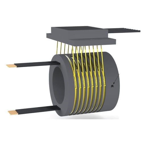 Capsule slip ring - SR012 - Rotary Systems, Inc. - 2-part / compact