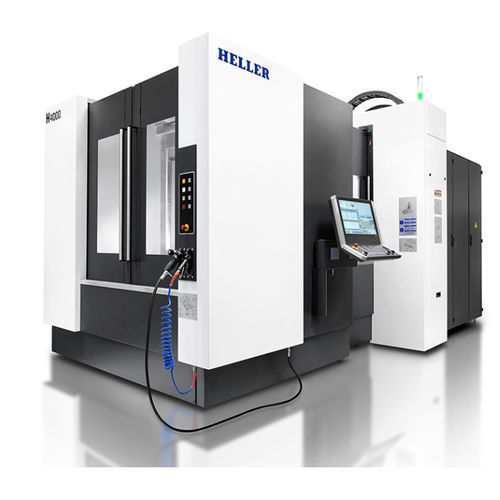 4-axis CNC machining center - H series - HELLER - vertical / with rotary table / HSK A-63