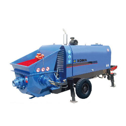 Trailer-mounted concrete pump - XBS25-12-33 - Xiamen XGMA Machinery Co., Ltd - for construction
