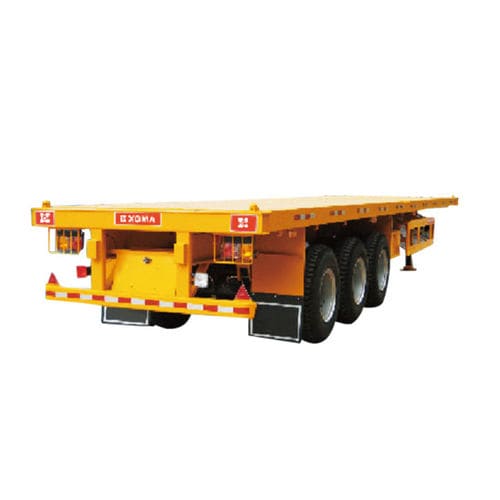 Container semi-trailer - SGJ9381TJZP - Xiamen XGMA Machinery Co., Ltd - flatbed / 3-axle / towed