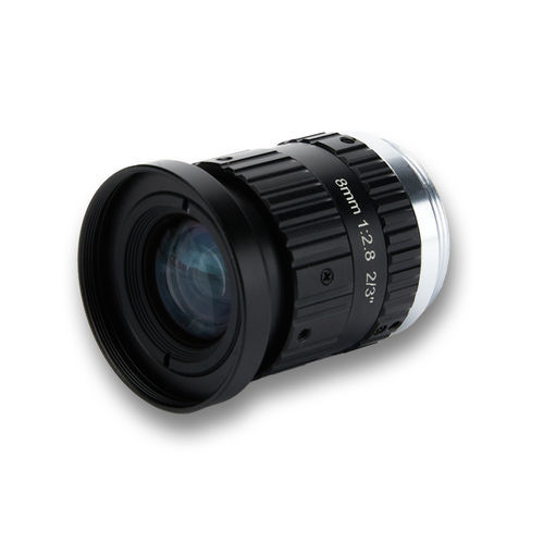 Fixed-focus objective lens - FA 10A Series - Chiopt - for detection / for identification / semicon circuit detection