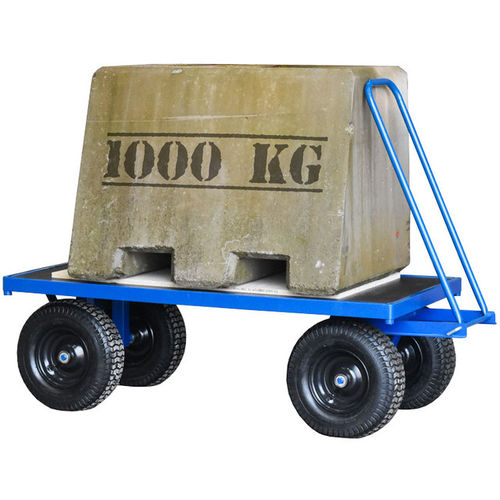 Transport trolley - HI-T1000 series - Handle-iT Ltd - platform / for storage containers / multipurpose