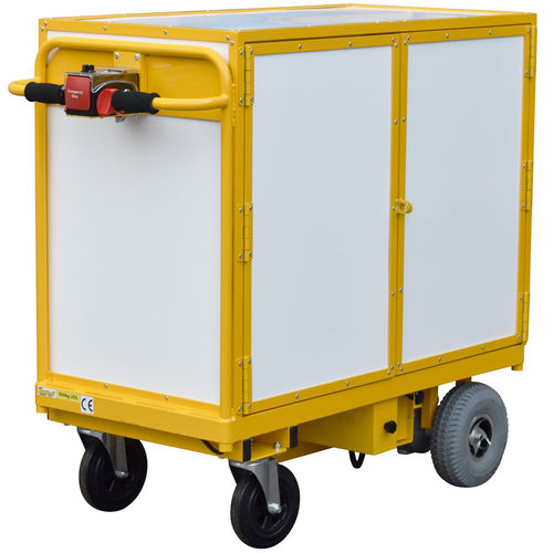Storage trolley - HI-POW-FSC-PLS - Handle-iT Ltd - polypropylene / steel / heavy-duty