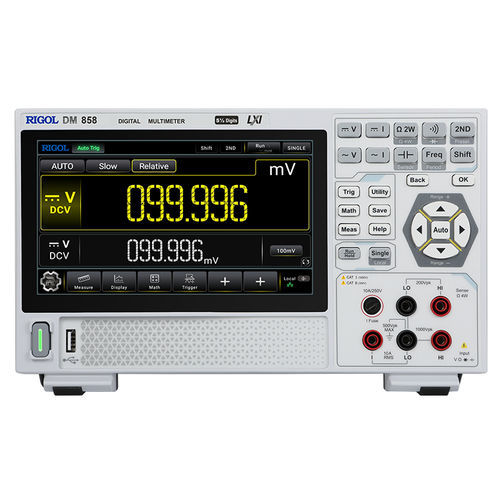 Digital multimeter - DM858 Series - Rigol Technologies EU GmbH - benchtop / 1000 V / 3 A