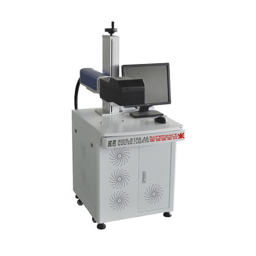 Laser marking and engraving machine - Shenzhen Superwave Laser Technology Co.,Ltd - fiber laser / CNC / air-cooled