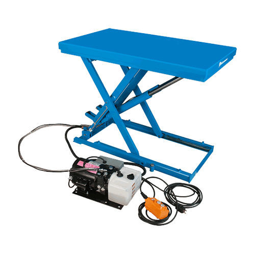 Scissor lift table - LoProfile LX series  - Bishamon - electro-hydarulic / stationary / low-profile