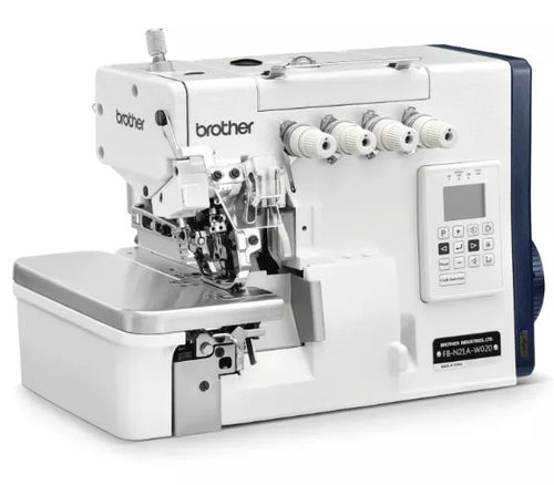 Overlock stitch overlock sewing machine - FB-N21A - Brother - twin-needle / single-thread / fabric
