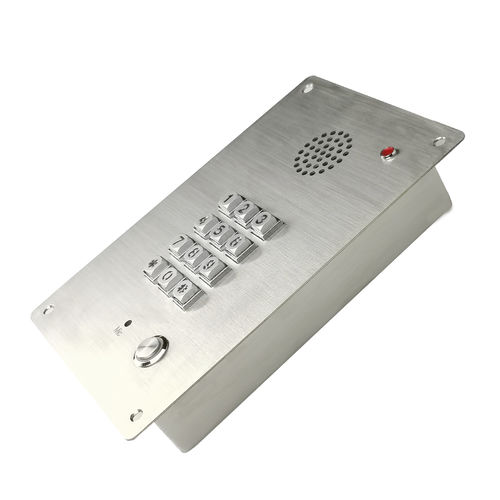 SIP door phone - CT-SIP01-TP - NingBo ChenTe electronics Technologies Co.,Ltd - audio / access control / waterproof