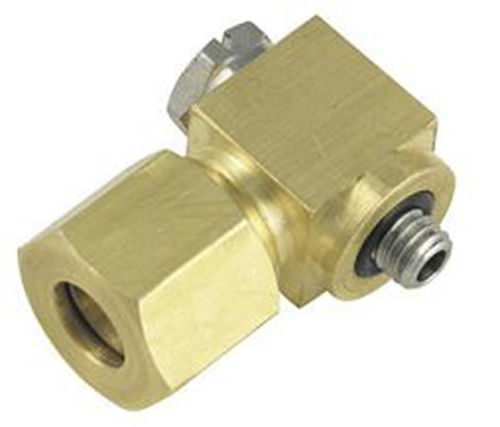 Hydraulic fitting - MCBL-14.-.. - Beswick Engineering Co, Inc. - threaded / compression / elbow