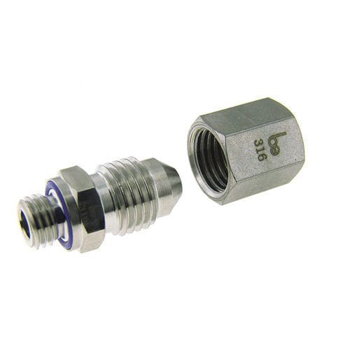 Pneumatic fitting - MFM-.-.-6. - Beswick Engineering Co, Inc. - threaded / 37° flare / stainless steel