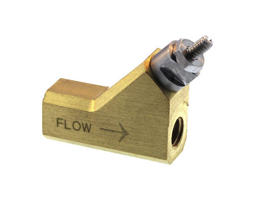 Adjustable cracking pressure check valve - CKVA-10-1.-. - Beswick Engineering Co, Inc. - poppet / female-female / miniature