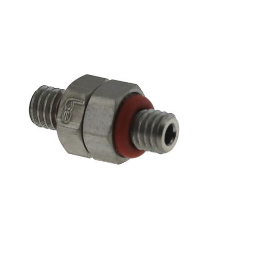 Stainless steel nipple - M3UN-303-. - Beswick Engineering Co, Inc. - threaded / straight