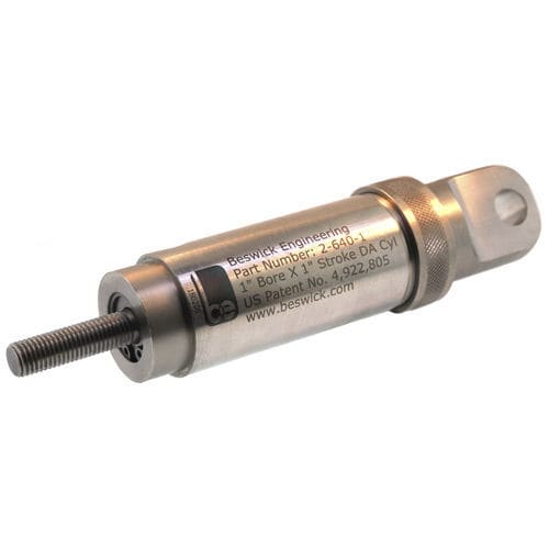 Pneumatic cylinder - 2-640.. - Beswick Engineering Co, Inc. - double-acting / stainless steel / brass