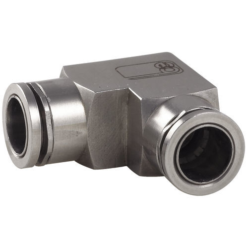 Pneumatic fitting - PTCUL-14.-. - Beswick Engineering Co, Inc. - push-in / elbow / stainless steel