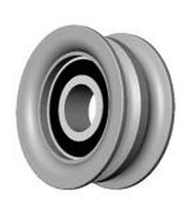 Plug pulley - Dura-Belt - ribbed belt / with bore