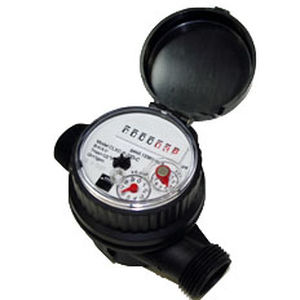 Analog water meter - CLXC-P Series - Clark - single-jet vane wheel