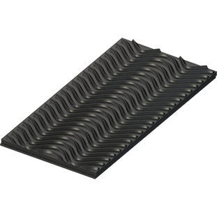 Polyester conveyor belt - Fishbone™, Rufftop™ - DUNLOP INDUSTRIAL BELTS - nylon / for the food industry / for the chemical industry