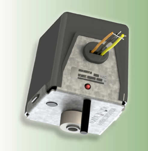 Electric actuator - 135-7 series - Hansen Corporation - rotary / spring-return / synchronous