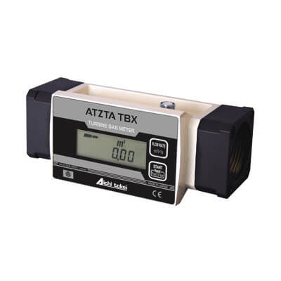 Turbine flow meter - ATZTA TBX - Aichi Tokei Denki Co.,Ltd - volume / for gas / 4-20 mA