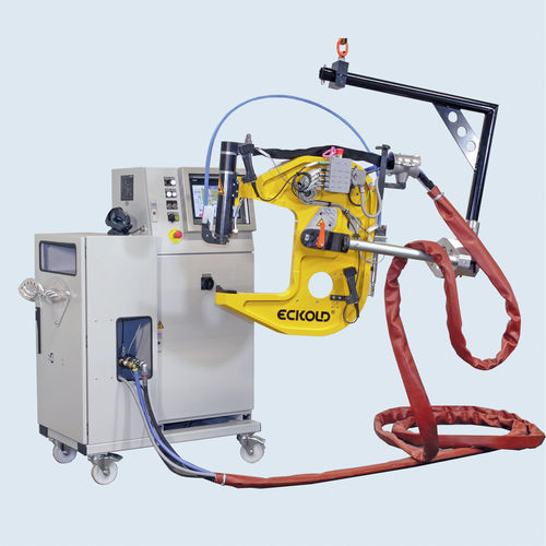 Hydraulic riveting unit - ECKOLD technics GmbH & Co. KG - hand / self-piercing / for blind rivets