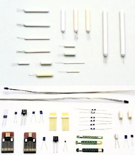 Wire-wound resistor - Alf-Sensor - ceramic-housed / Pt100 / Pt1000