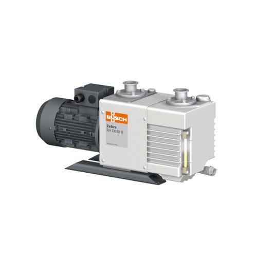 Rotary vane vacuum pump - Zebra RH 0060 B - Busch Vacuum Solutions - oil-lubricated / two-stage
