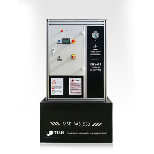 Pressure test machine - MSE TEKNOLOJİ LTD. ŞTİ. - automatic / for materials / for research and development