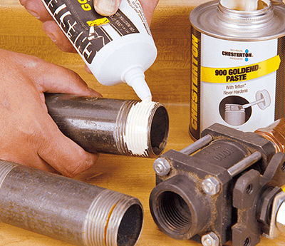 Lubricant paste - 900 GoldEnd - A.W. Chesterton Company - assembly / sealing / with PTFE