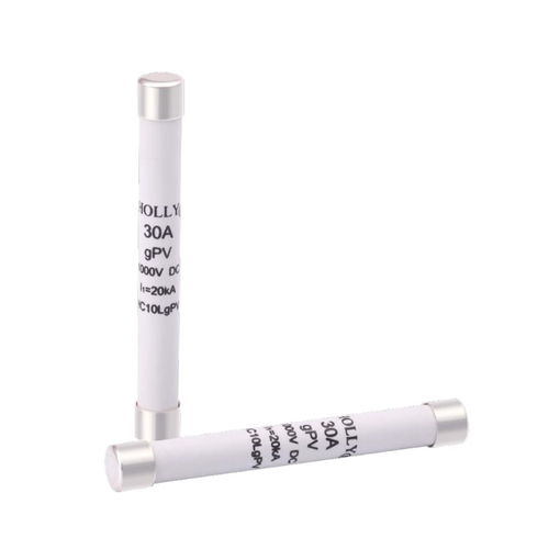DC fuse - HC10LgPV series - Holly/Hollyfuse/Hollyland - high-voltage / for photovoltaic applications