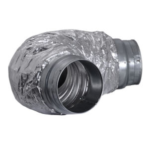 Ventilation silencer - SLE series - ALNOR Ventilation Systems - for circular ducts