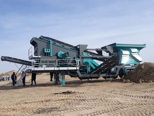 Wet screening screener - SW series - CONSTMACH Concrete Plants & Crushers - for mining / for crusher loading / washer