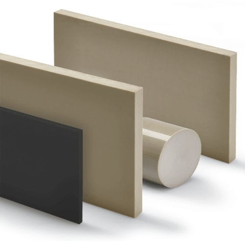 Plate PEEK - PEEK® series - GEHR Kunststoffwerk - rod / self-extinguishing