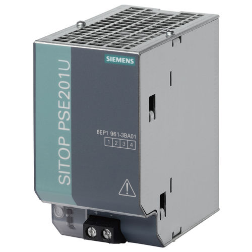 DIN railmounted DC power supply buffer module 6EP series Siemens