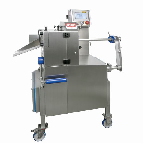 Sausage tying machine - AS 100 SN - BORGO 1988 S.R.L. - three-phase / stainless steel / semi-automatic