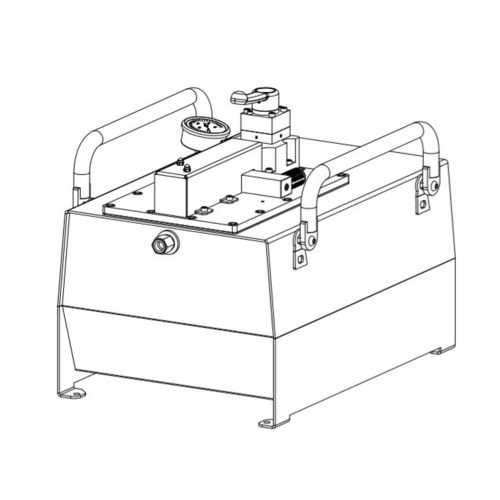 Piston pump - UPMD725 RC - BELL S.R.L. - oil / air / pneumatic