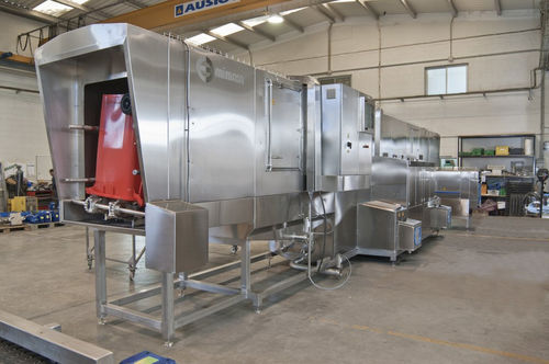 Bin washing machine - Mimasa Washing Technologies - water / for IBC containers / robust