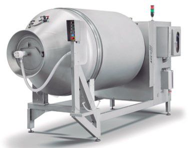 Vacuum meat tumbler - LM series - Roser Construcciones Metalicas S.A. - with cooling system